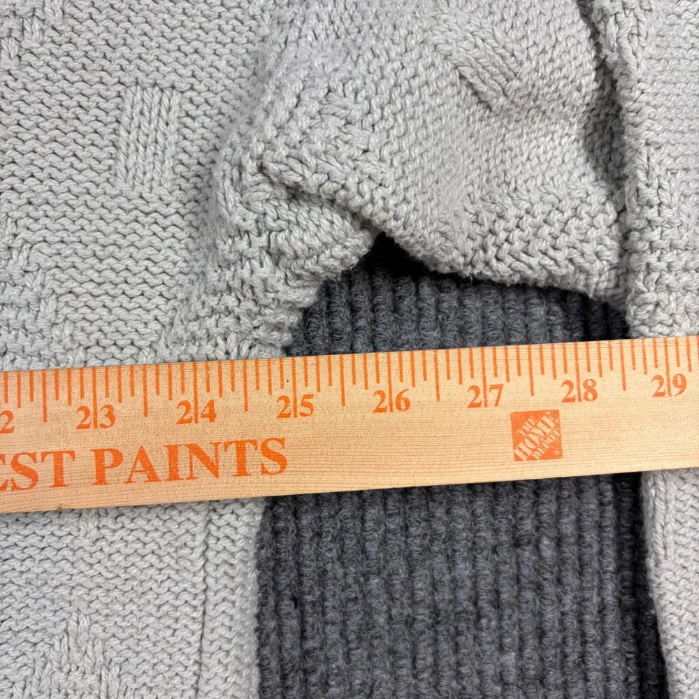 Peter Jon Clothing Sweater Men's M Beige Cotton Textured Knit‎ Crewneck USA